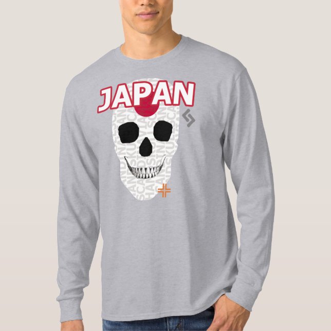 HANDSKULL Japan Long Sleeve T-Shirt B2 (Front)