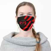 HANDSKULL LIV blood Cloth face mask cloth   F2 (Worn)