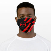 HANDSKULL LIV blood Cloth face mask cloth   F2 (Worn)