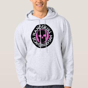 HANDSKULL LIV Bubble Gum Hooded Sweatshirt  black 