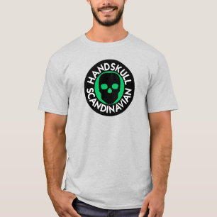 HANDSKULL LIV Emerald t-shirt basic   P4