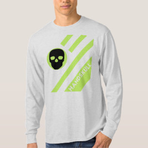 HANDSKULL LIV Lime Bars T-Shirt Long Sleeve F2