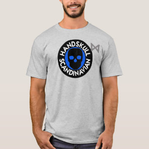 HANDSKULL LIV Sky t-shirt basic P4