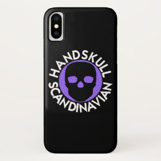 HANDSKULL LIV Violet case iPhone X P3