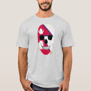 HANDSKULL Nepal t-shirt basic B2