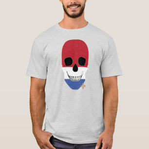 HANDSKULL Netherlands t-shirt basic   B2