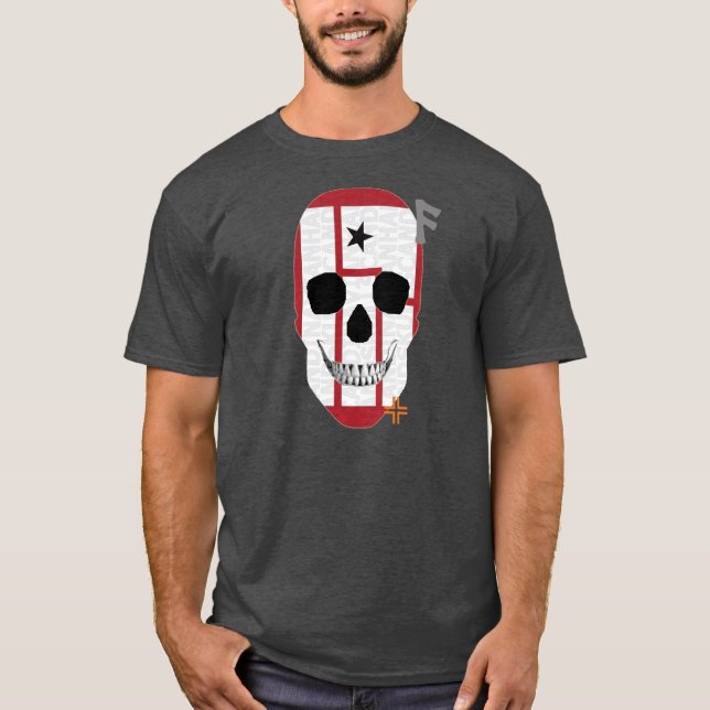 HANDSKULL Nine Inchs Nuts t-shirt basic B2 (Front)