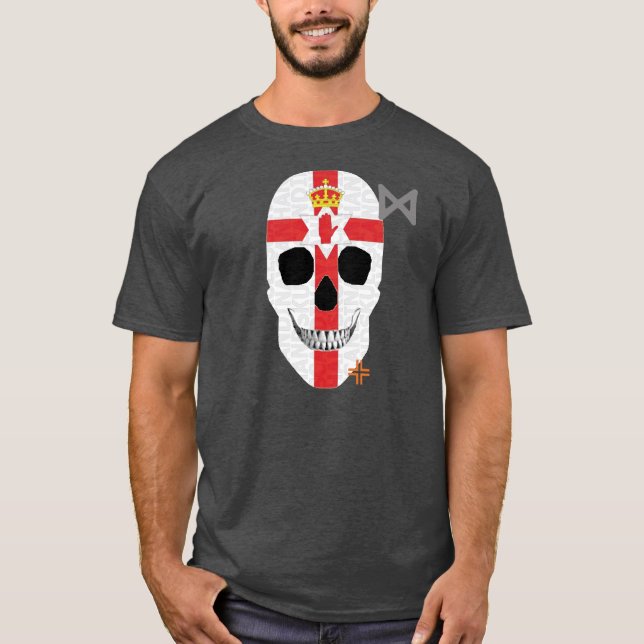 HANDSKULL Northern Ireland t-shirt basic B2 (Front)