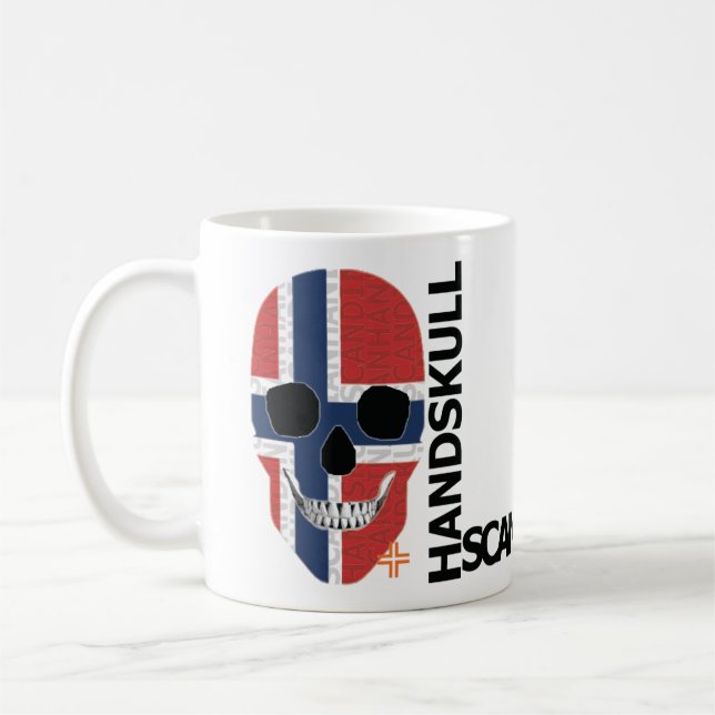HANDSKULL Norway Classic Mug   O4 (Left)