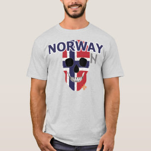 HANDSKULL Norway t-shirt basic B2