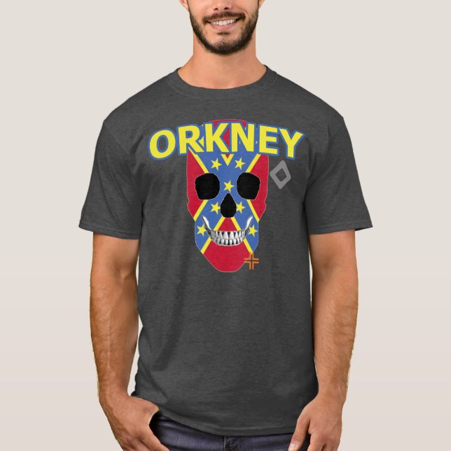 HANDSKULL Orkney t-shirt basic B2 (Front)