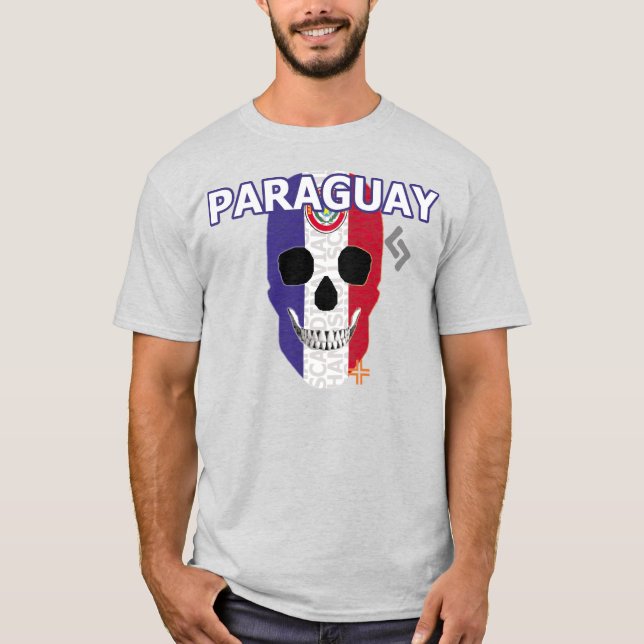HANDSKULL Paraguay t-shirt basic B2 (Front)