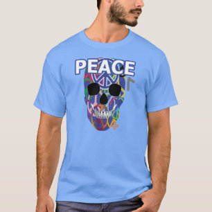 HANDSKULL Peace t-shirt basic B2