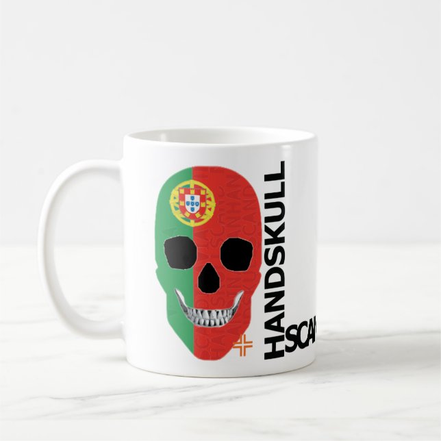 HANDSKULL Portugal Classic Mug   O4 (Left)