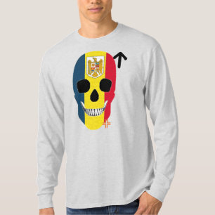 HANDSKULL Romania Long Sleeve T-Shirt B2