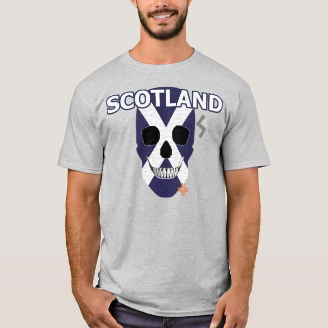 HANDSKULL Scotland t-shirt basic B2 (Front)