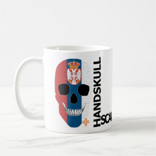 HANDSKULL Serbia Classic Mug O4