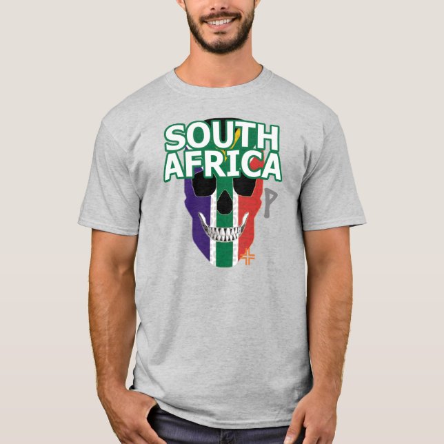 HANDSKULL South Africa t-shirt basic B2 (Front)