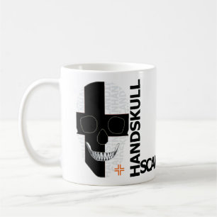 HANDSKULL Svart Kors Classic Mug O4