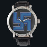 HANDSKULL Swastika Ciena watch Hindu good luck  S7<br><div class="desc">HANDSKULL SCANDINAVIAN Swastika Ciena watch Hindu good luck  S7</div>