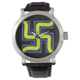 Handskull Swastika Hindu good luck / Sports Watch