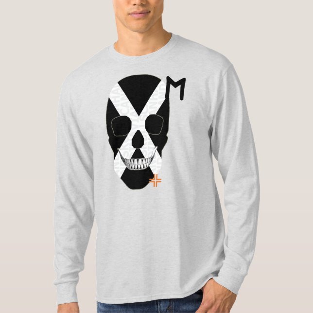 HANDSKULL Tribe Long Sleeve T-Shirt B2 (Front)