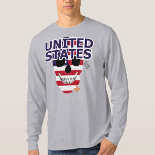 HANDSKULL USA Long Sleeve T-Shirt B2