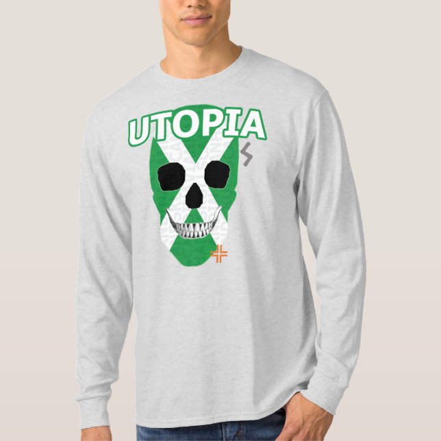 HANDSKULL Utopia Long Sleeve T-Shirt B2 (Front)