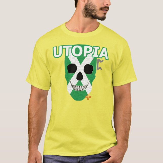 HANDSKULL Utopia t-shirt basic B2 (Front)