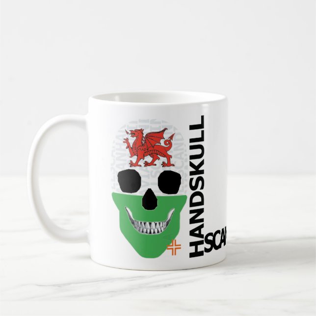 HANDSKULL Wales Classic Mug   O4 (Left)