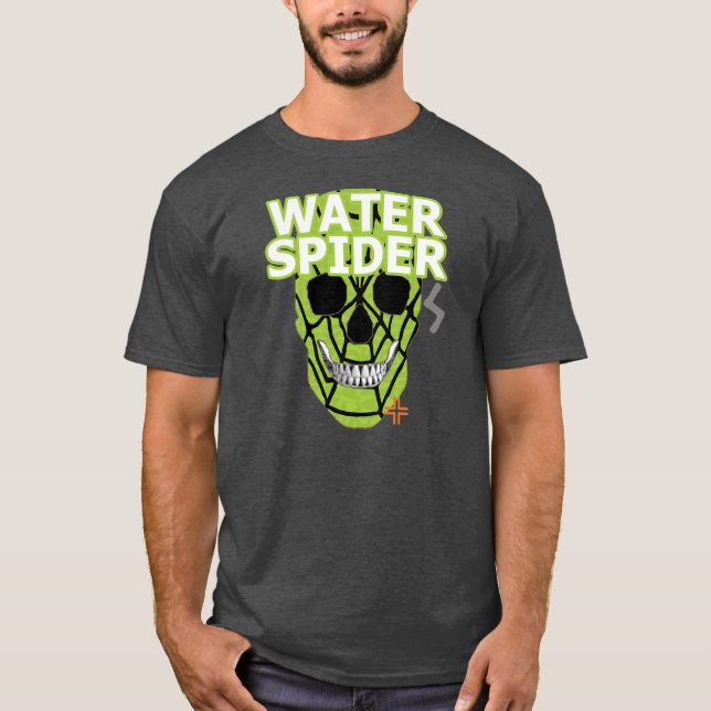 HANDSKULL Water Spider t-shirt basic B2 (Front)