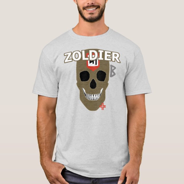 HANDSKULL Zoldier t-shirt basic B2 (Front)