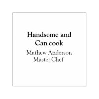 Handsome and can cook add name master chef date