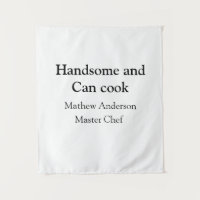Handsome and can cook add name master chef date