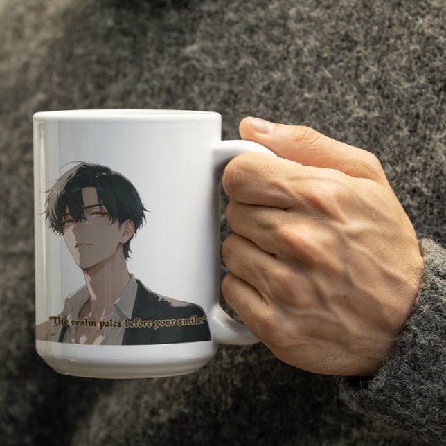 Handsome Anime Guy  Coffee Mug (Creator Uploaded)