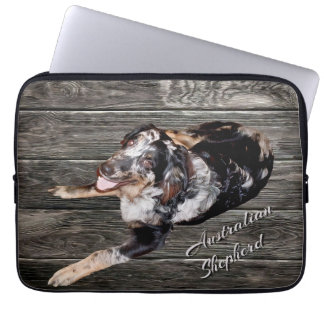 Handsome Australian Shepherd Dog Electronics Bag