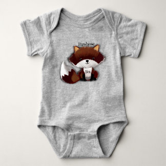 Handsome Fox Baby Boy Bodysuit