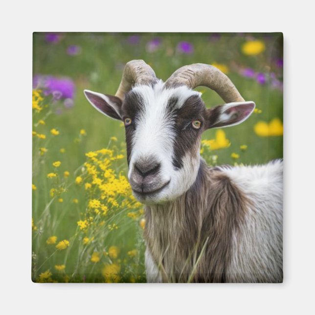 Handsome Goat Magnet (Front)