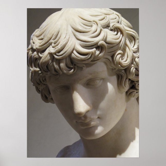 Handsome guy Antinous Hadrian beloved Poster (Front)