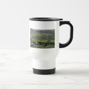 Handsome Herd of Belties Relaxing Travel Mug