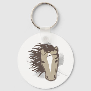 Handsome Horse Key Ring