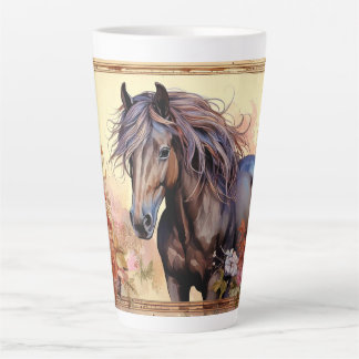 Handsome Horse Latte Mug