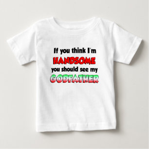 Handsome Italian Godfather Baby T-Shirt