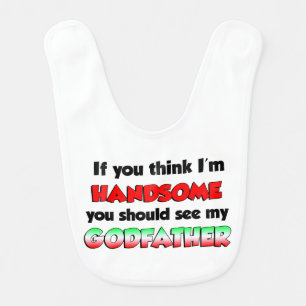 Handsome Italian Godfather Bib