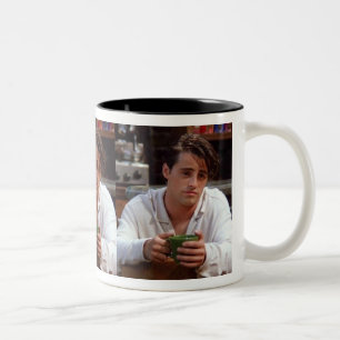 Handsome Joey Coffee Mug-Sip in Style with Friends Two-Tone Coffee Mug