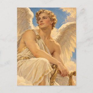 Handsome Male Angel Postcard