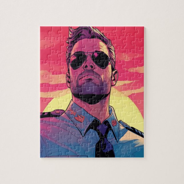 Handsome Men In 30's Jigsaw Puzzle (Vertical)