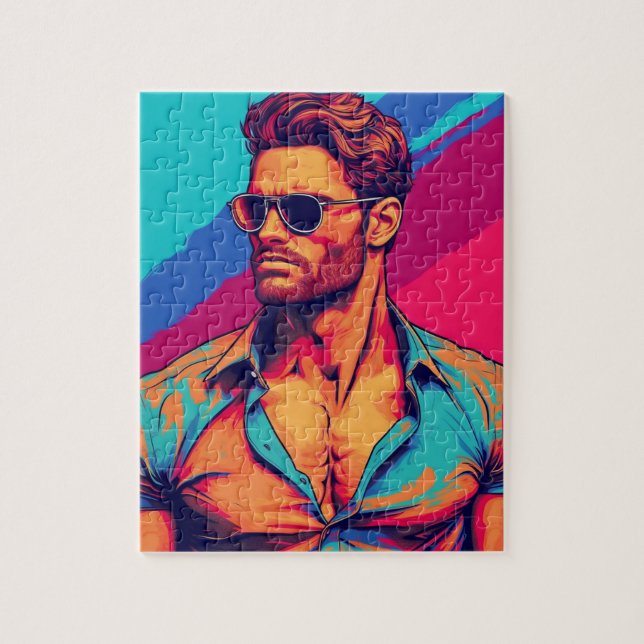 Handsome Men  Jigsaw Puzzle (Vertical)