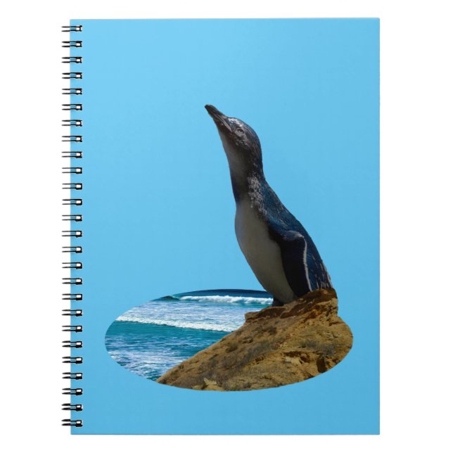 Handsome Penguin, Notebook (Front)