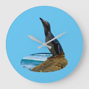 Handsome Penguin, Wall Clock